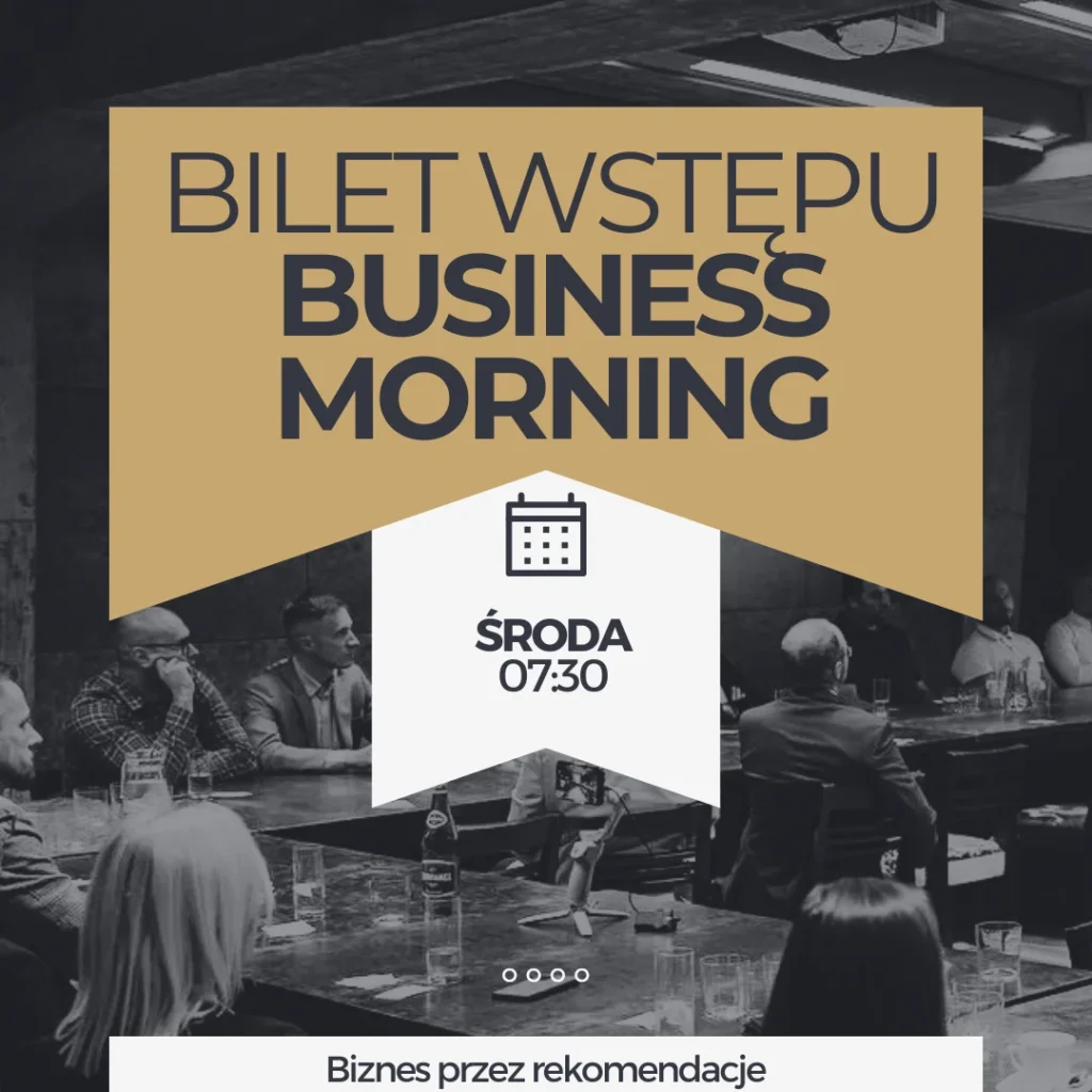 Grafika wydarzenia: Business morning – śniadanie biznesowe