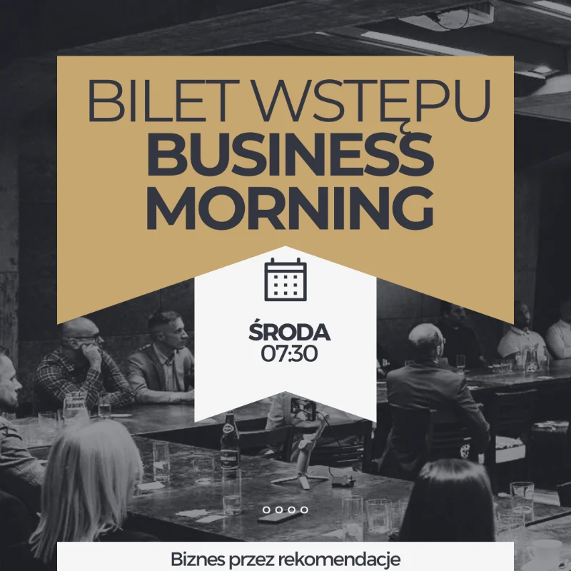 Grafika wydarzenia: Business morning – śniadanie biznesowe