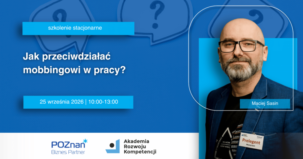 Grafika wydarzenia: Jak przeciwdziałać mobbingowi w pracy?