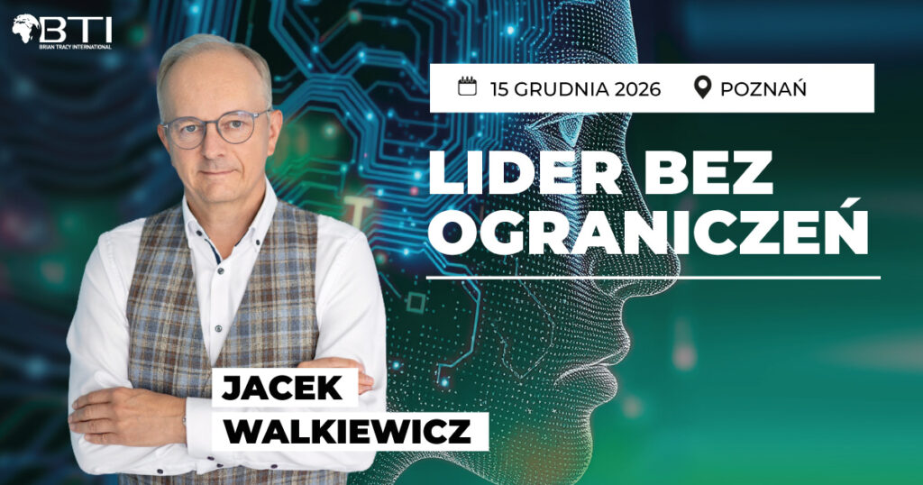 Grafika wydarzenia: LIDER BEZ OGRANICZEŃ – Jacek Walkiewicz