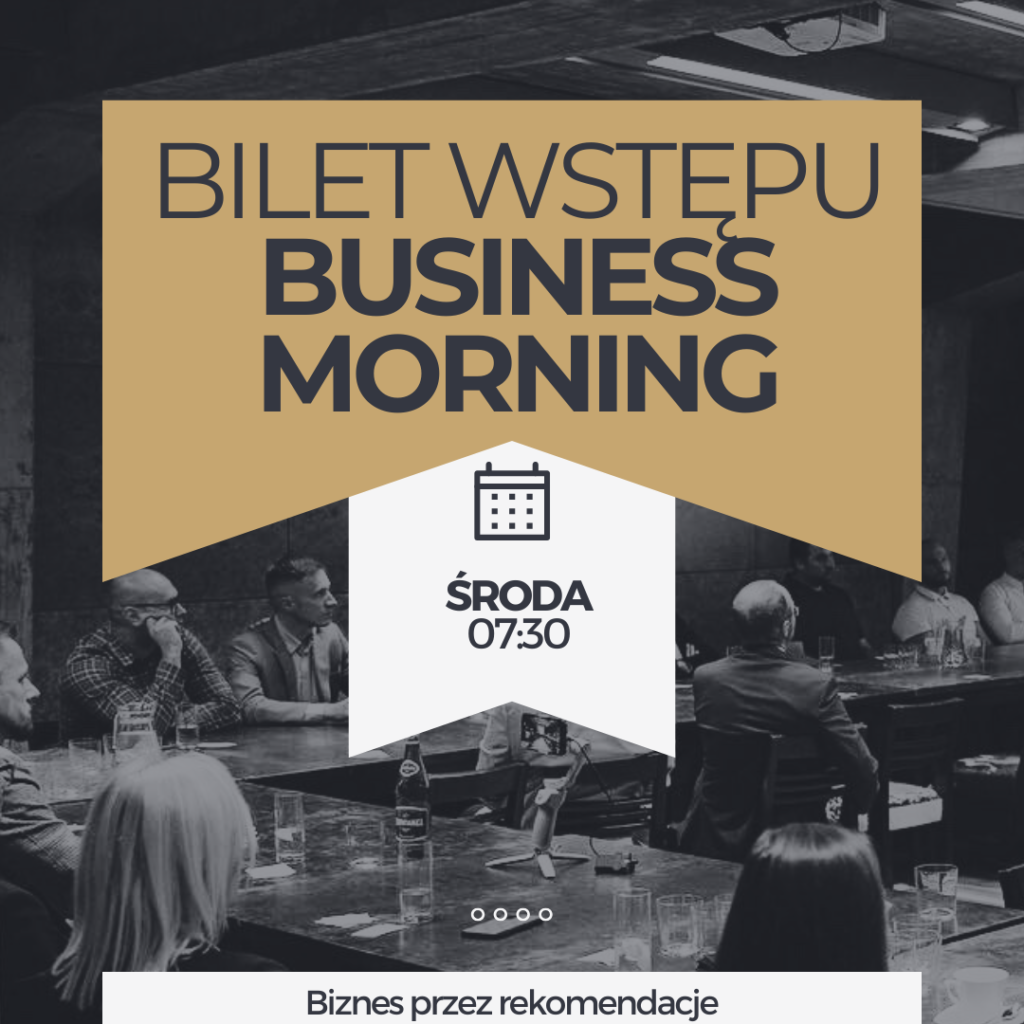 Grafika wydarzenia: Business morning – śniadanie biznesowe